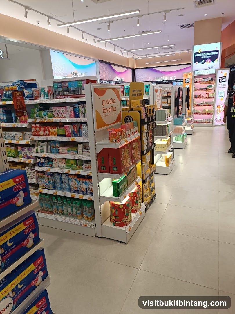 Health and Beauty Store Aisles