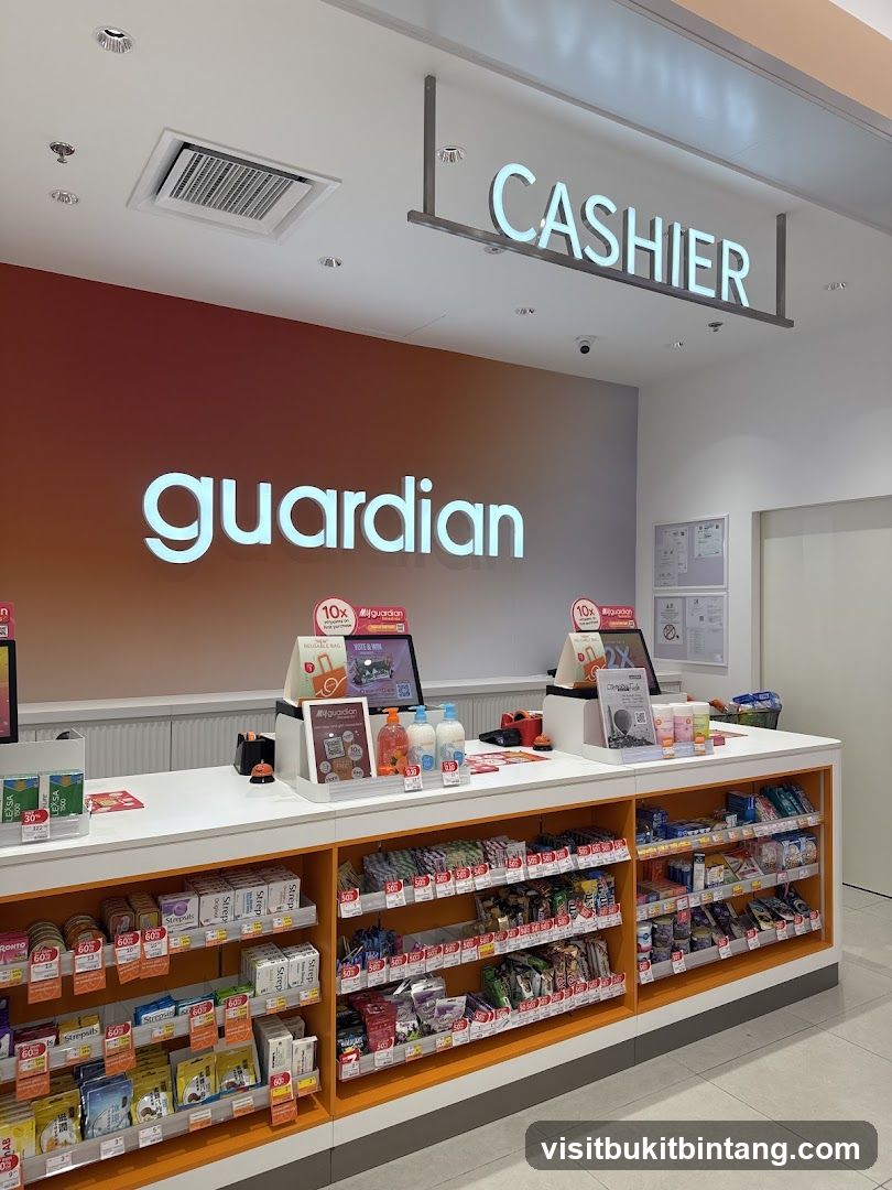 Guardian Cashier Area