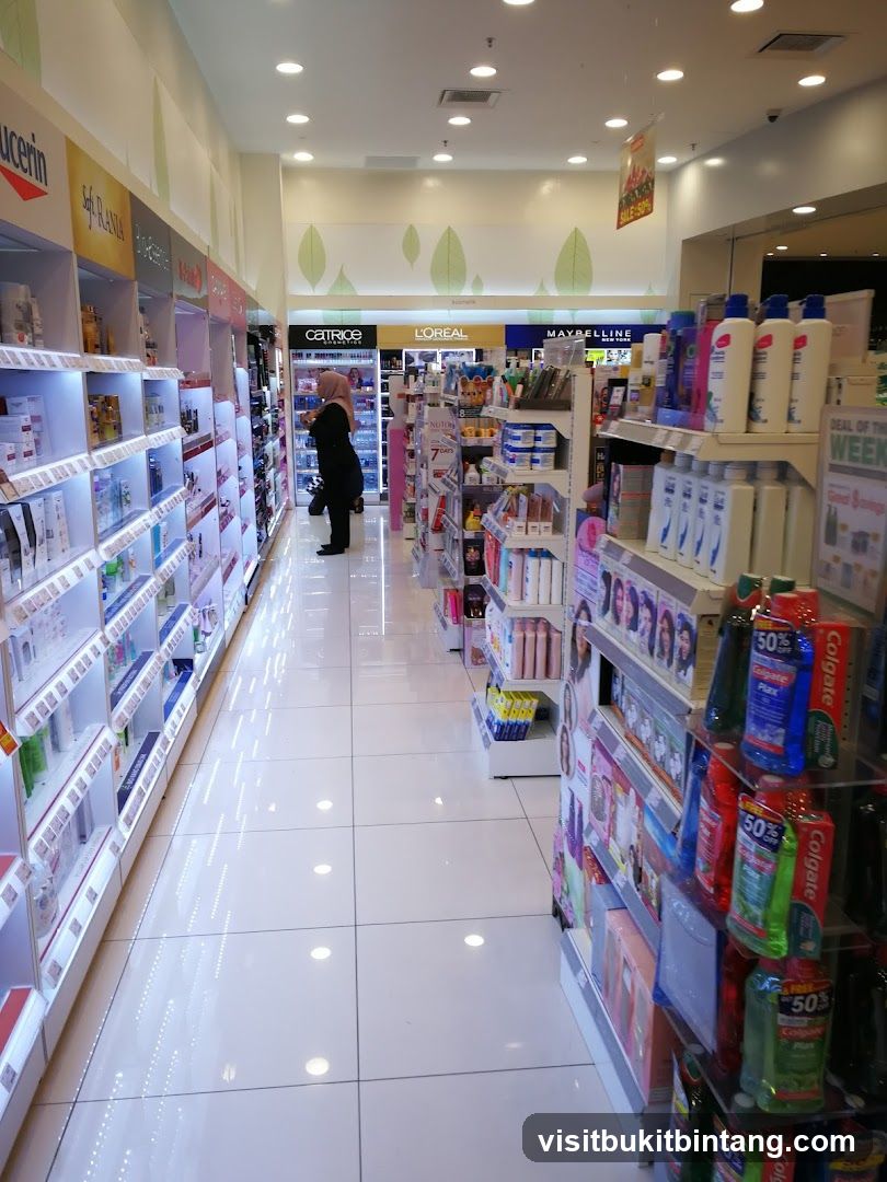 Cosmetics Store Aisle