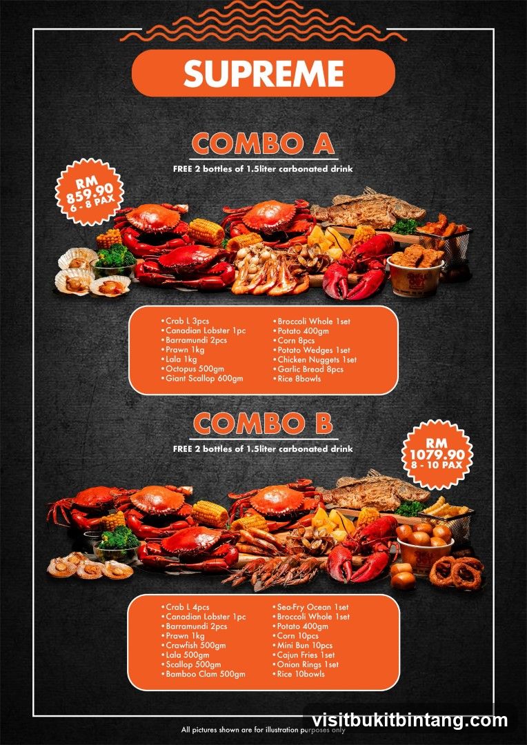 Supreme Combo Menu