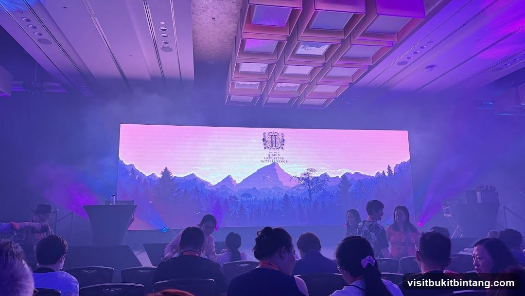 Conference Stage with Audience