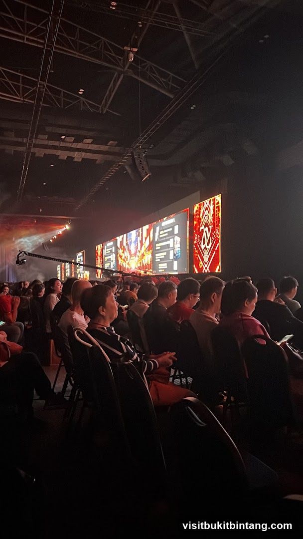 Audience watching a screen