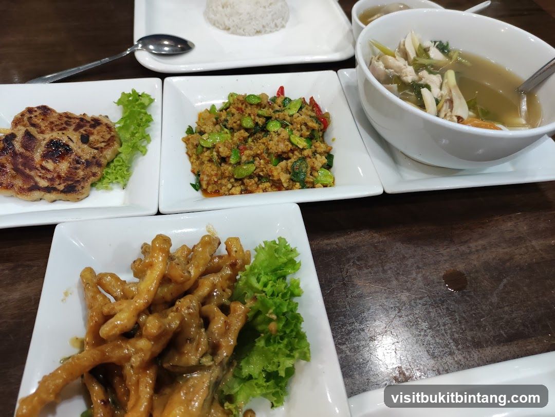 Thai Food Spread