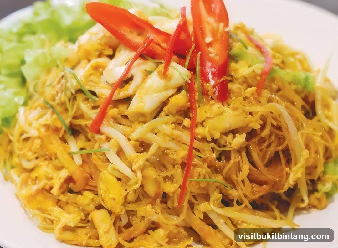Curry Noodles with Seafood
