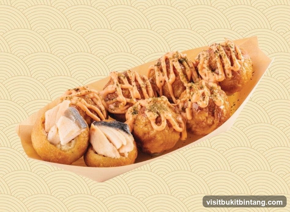 Takoyaki with Toppings