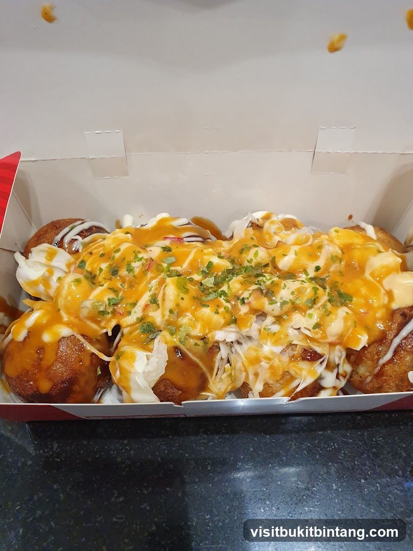 Takoyaki in a box