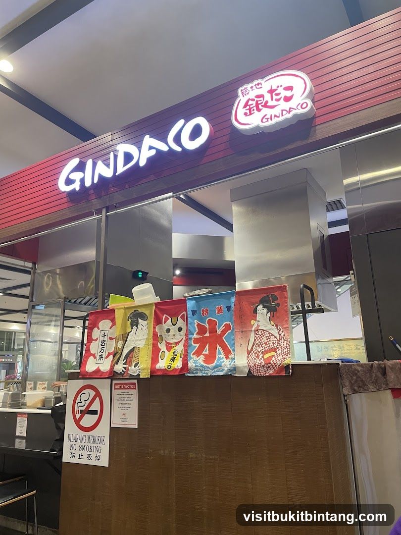 Gindaco 銀だ子 @ AEON Mall Shah Alam