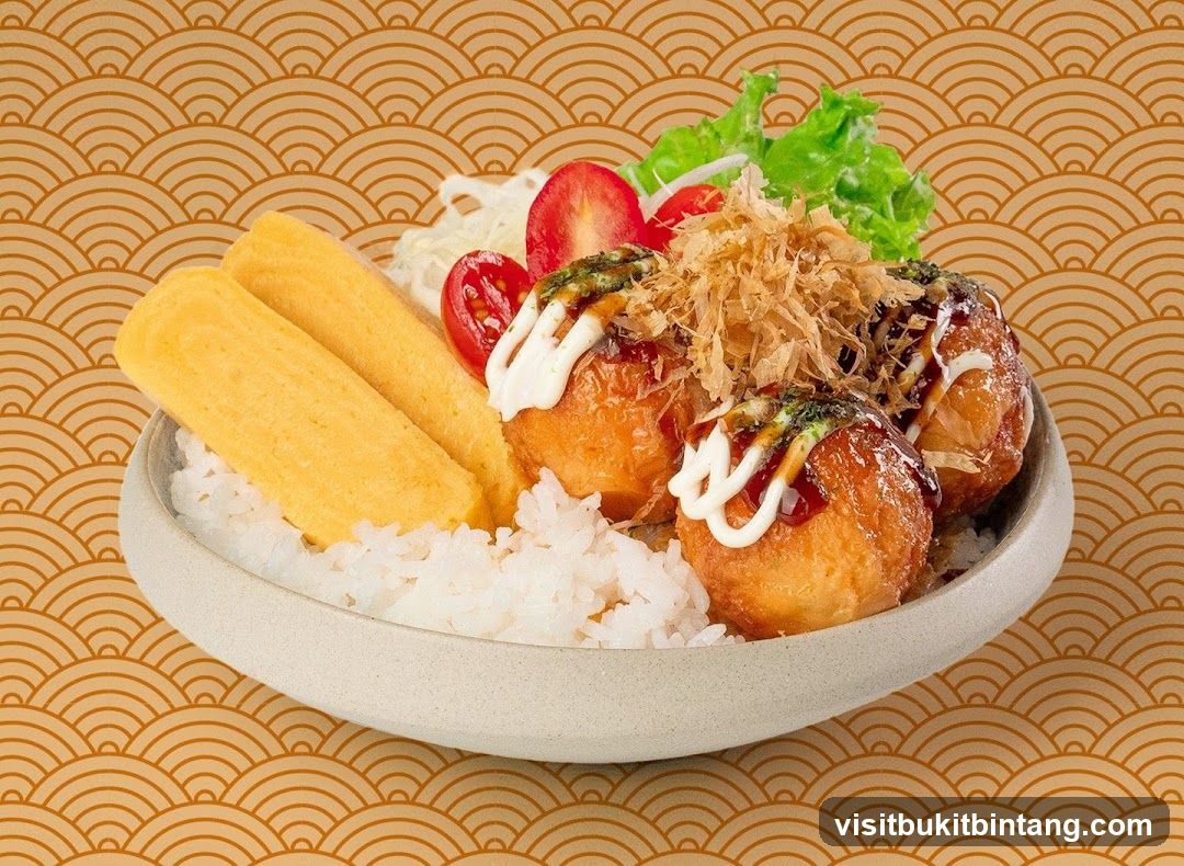 Takoyaki Rice Bowl