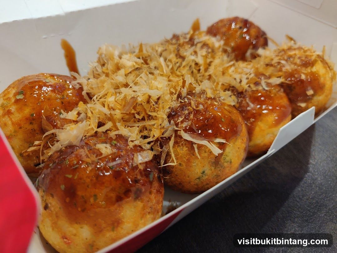 Takoyaki in a box