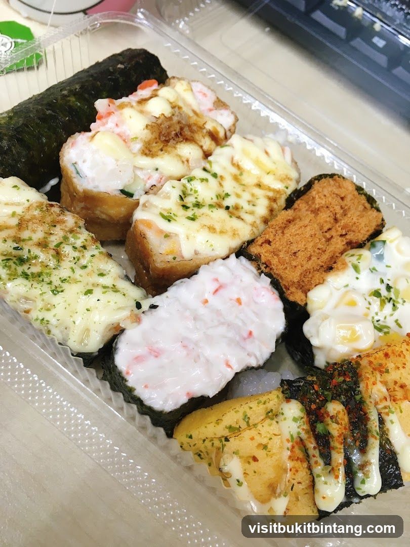 Assorted Sushi Rolls