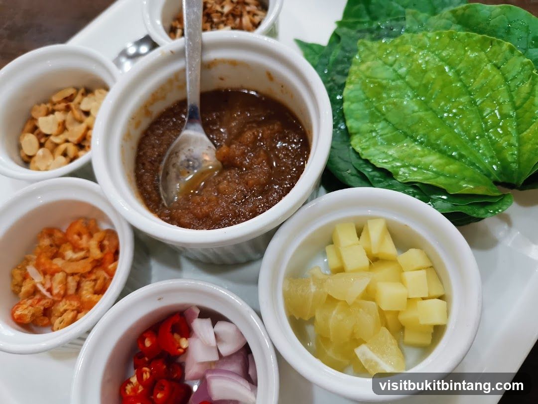 Miang Kham Ingredients