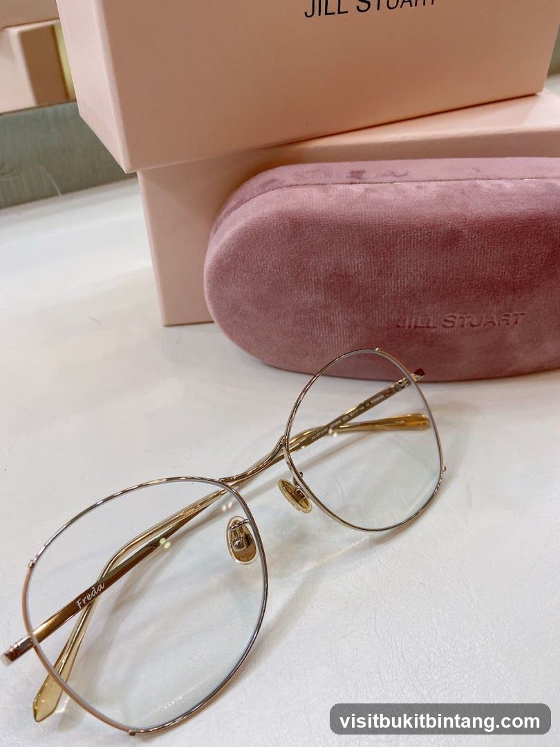 Jill Stuart Eyeglasses and Case