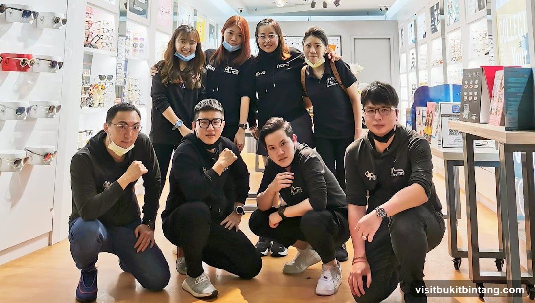 Optician Staff Posing for Photo