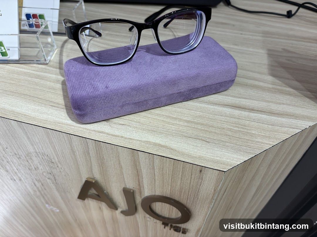 Eyeglasses on a Case