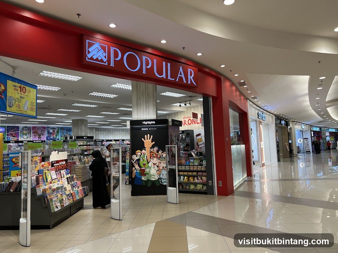 POPULAR Bookstore 大众书局 | AEON Mall Shah Alam