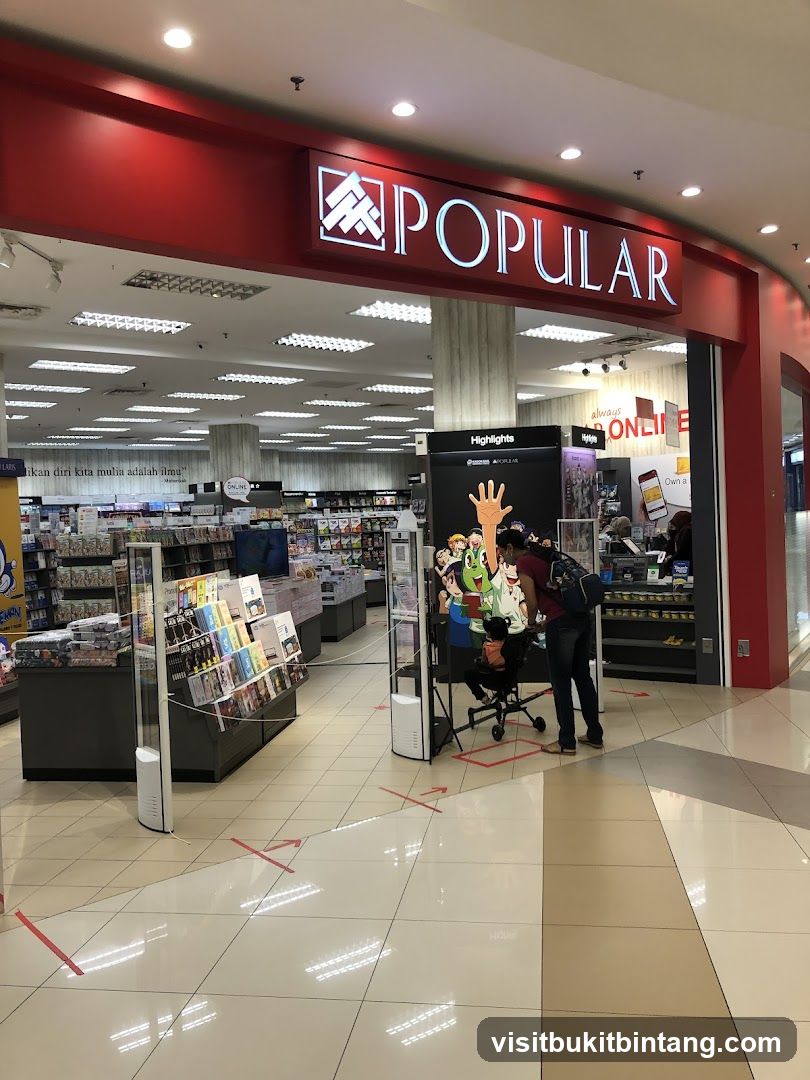 POPULAR Bookstore 大众书局 | AEON Mall Shah Alam