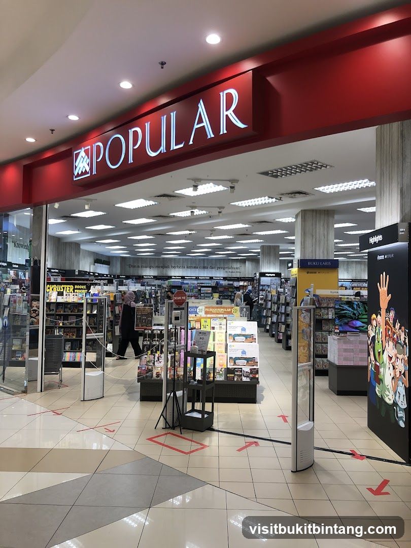 POPULAR Bookstore 大众书局 | AEON Mall Shah Alam