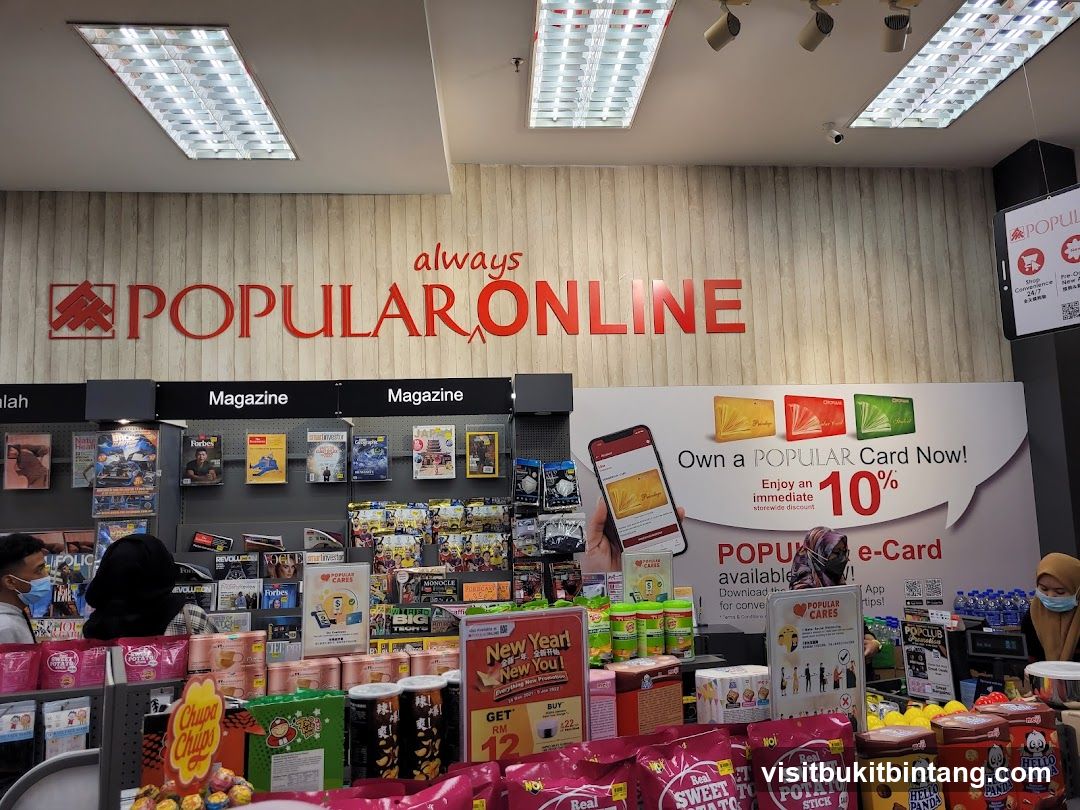 Popular Bookstore Interior