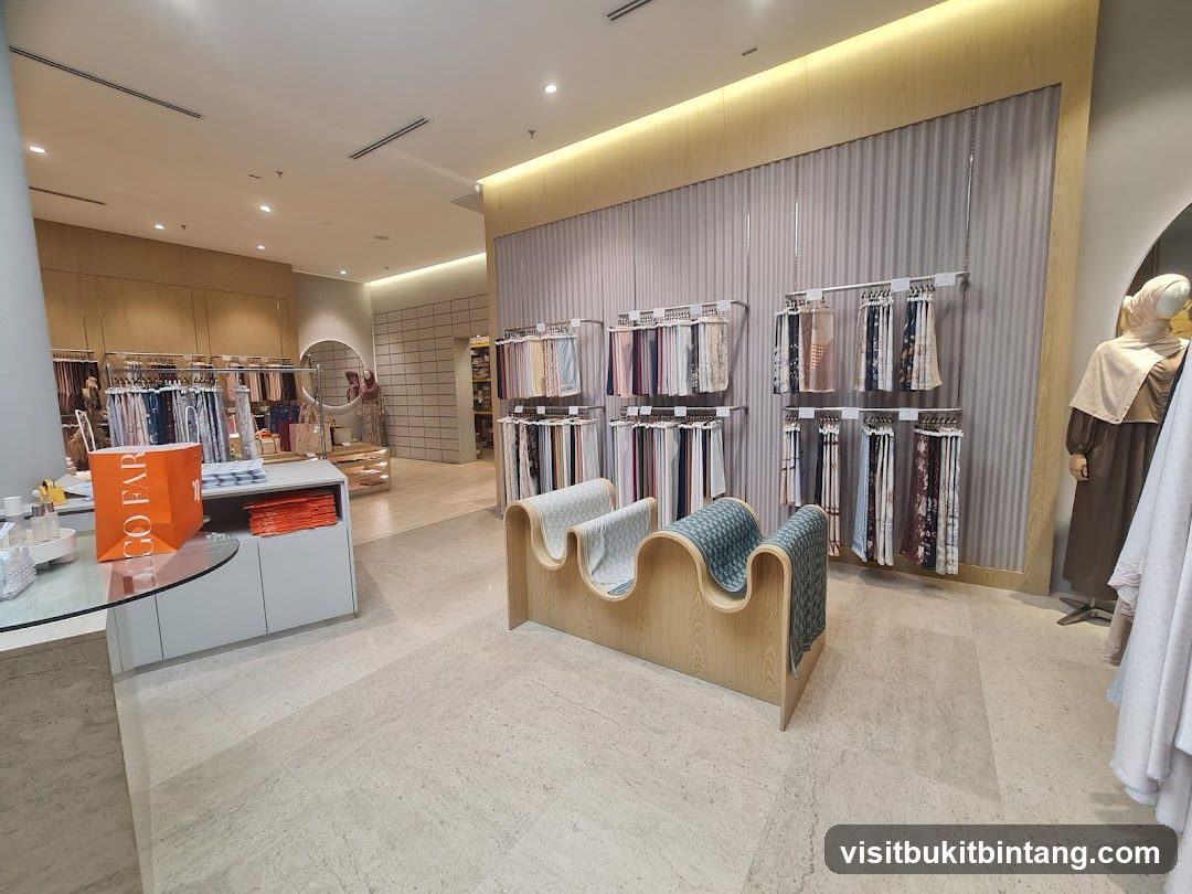 Fabric Store Interior
