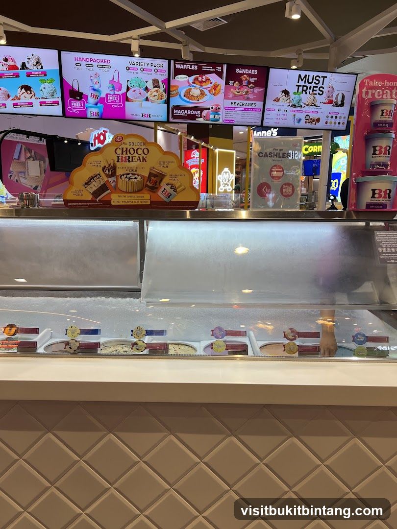 Ice Cream Shop Display