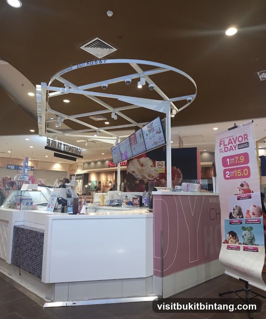 Ice Cream Shop Counter