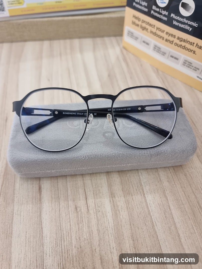 Eyeglasses on a Case