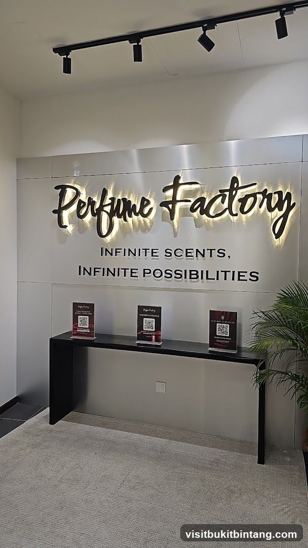 Perfume Factory Signage