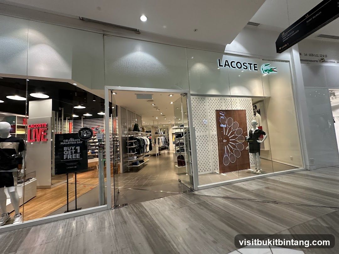Lacoste @ Gurney Paragon