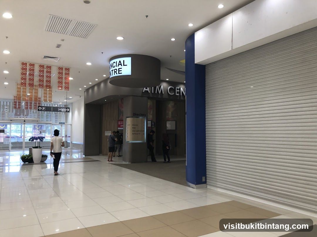 Mall Interior with Financial Centre