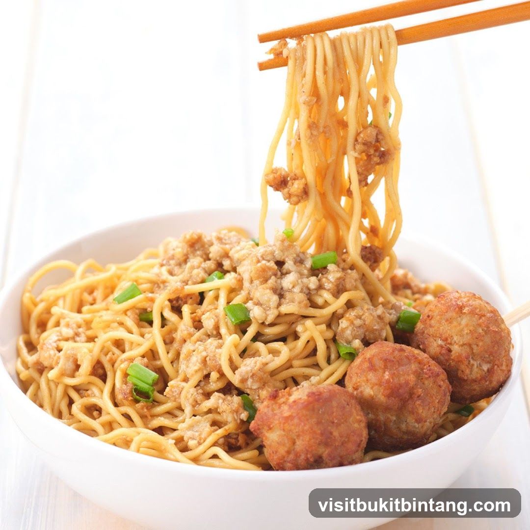 Noodles with Meat and Meatballs