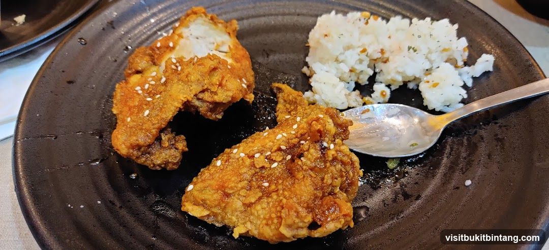 Fried Chicken and Rice