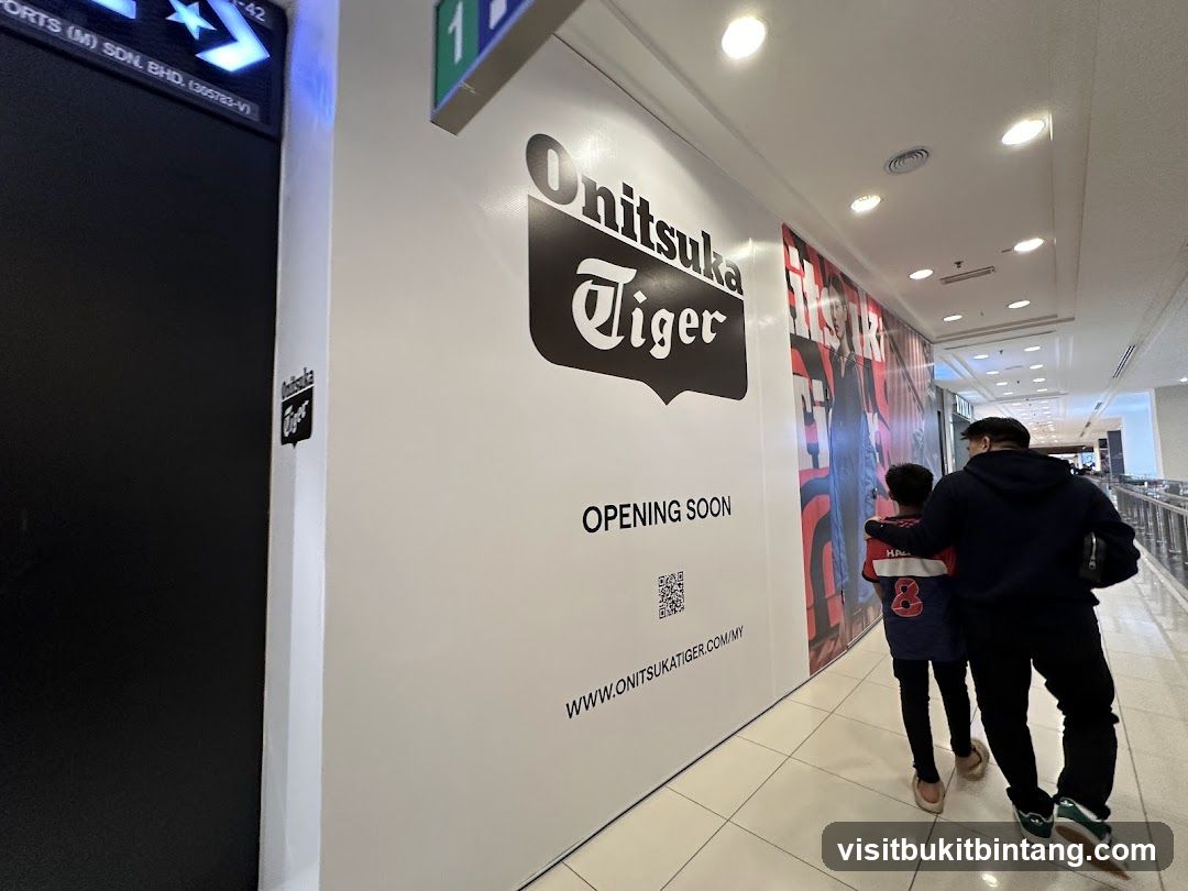 Onitsuka Tiger Store Under Construction