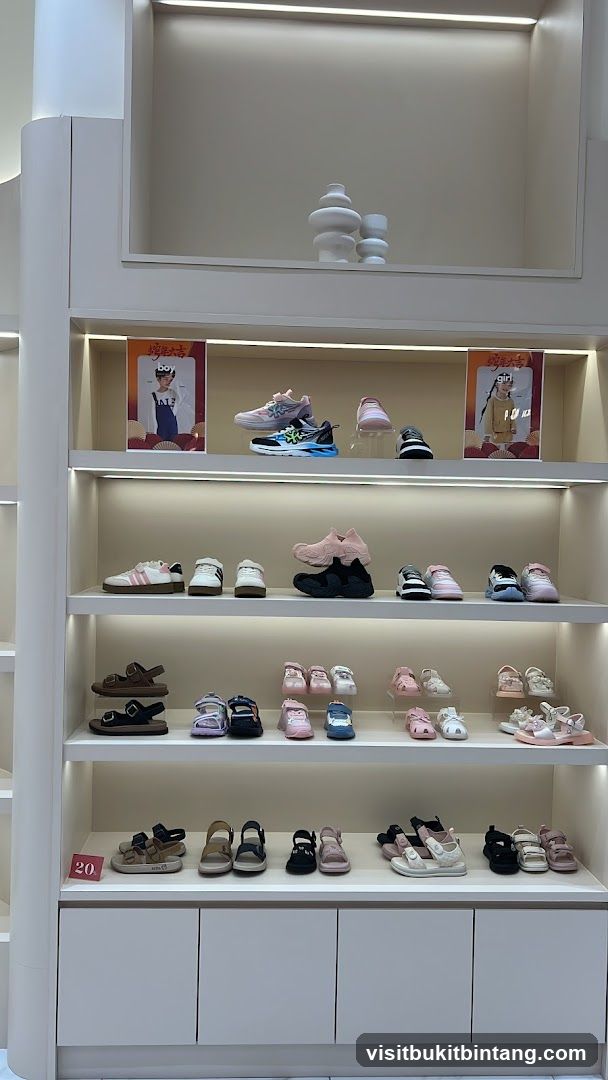 Children's Shoe Display