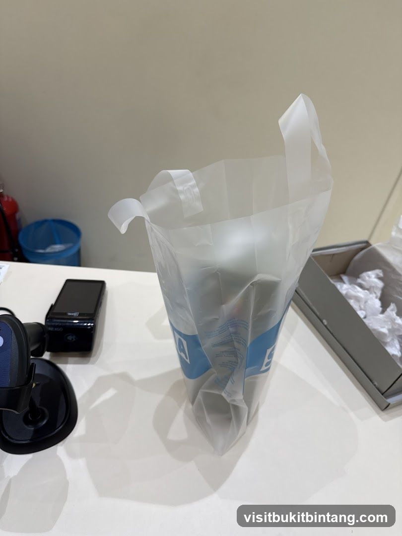 Shopping Bag and Receipt Printer