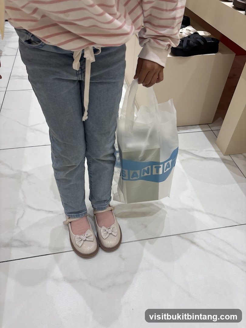 Child with Shopping Bag