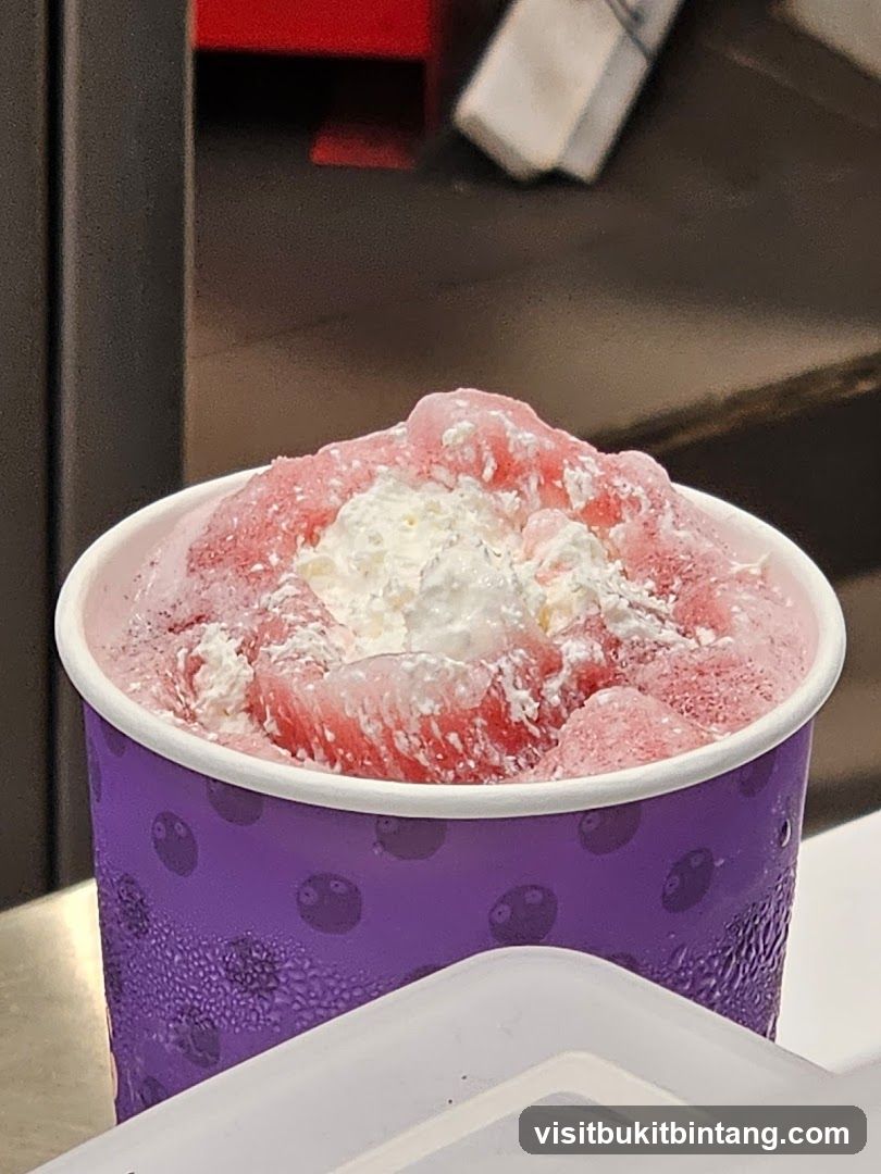 Shaved Ice Dessert