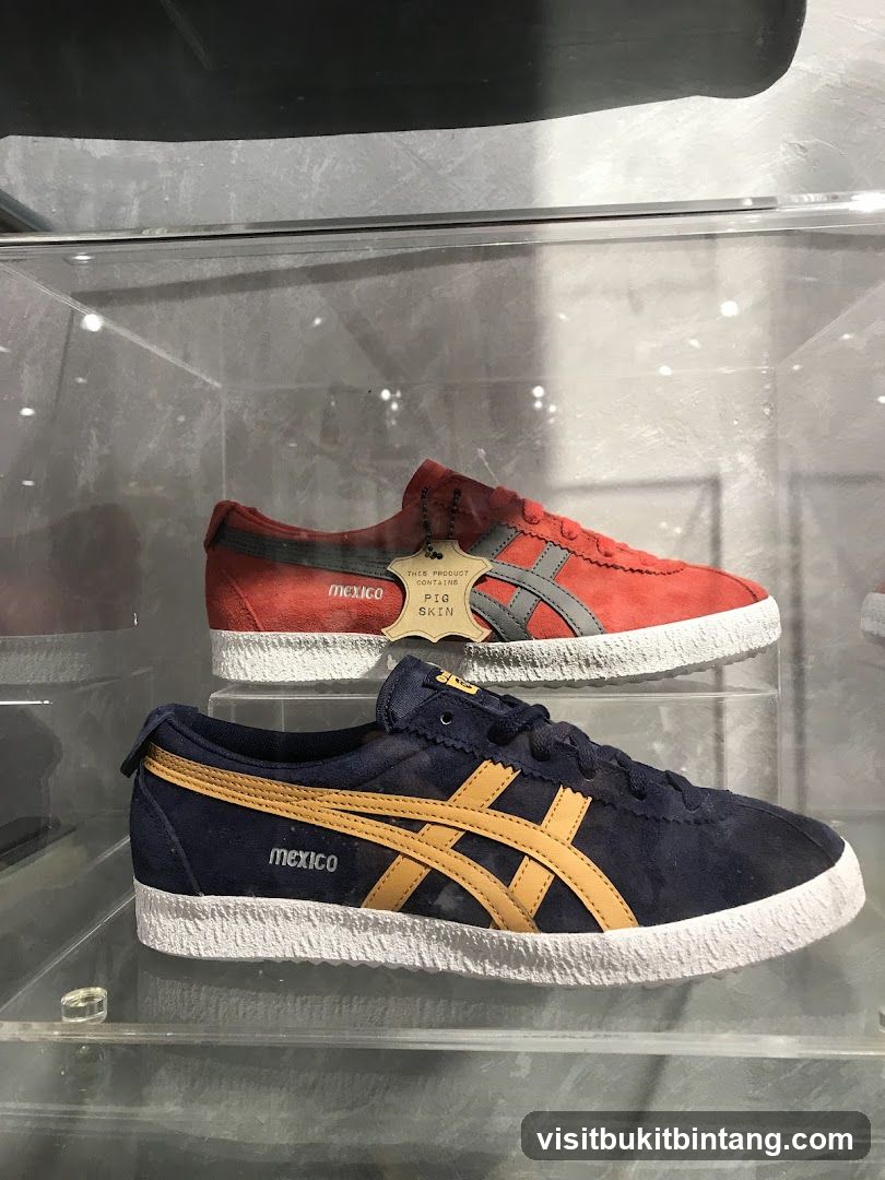 Sneakers on Display