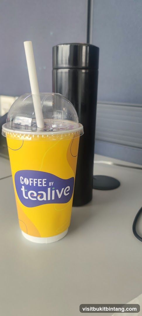 Coffee by Tealive cup