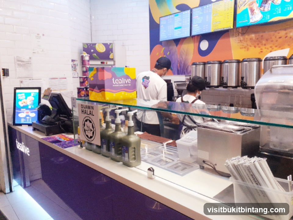 Tealive Counter