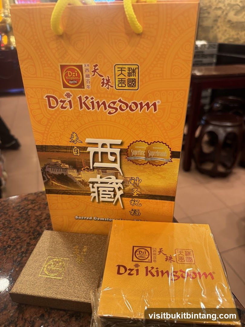 Dzi Kingdom Gift Bag and Boxes
