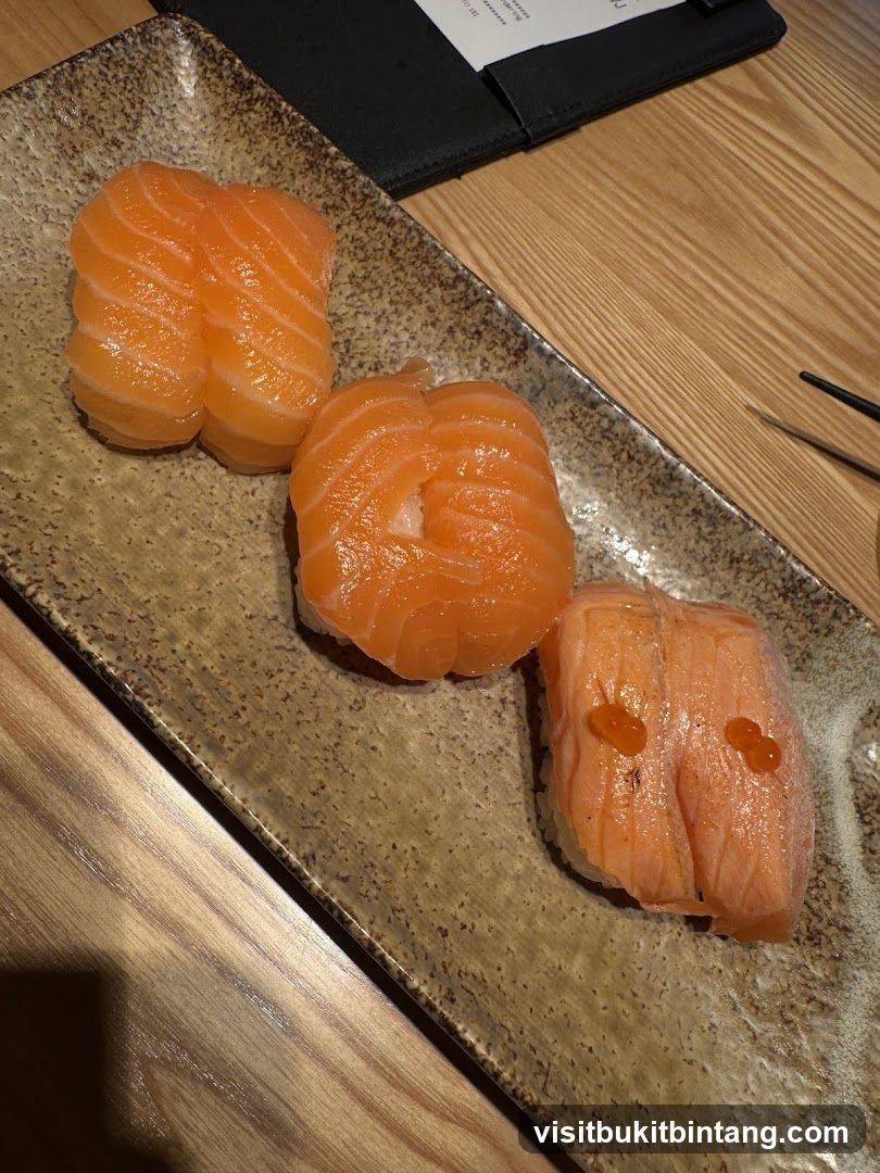 Salmon Nigiri Sushi