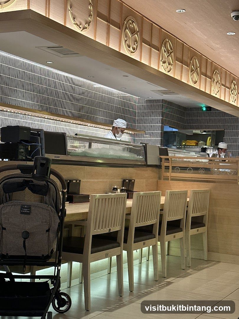 Sushi Restaurant Interior