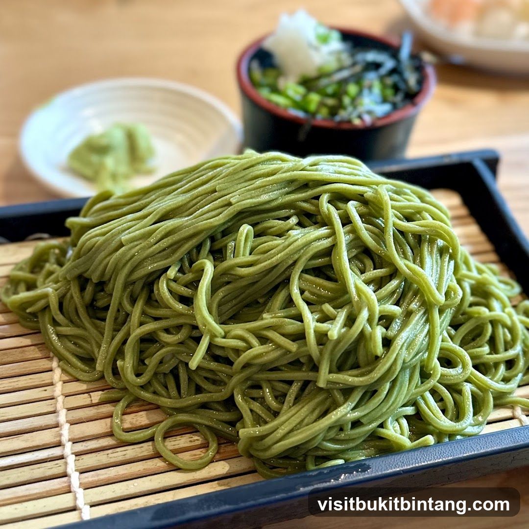 Green Soba Noodles