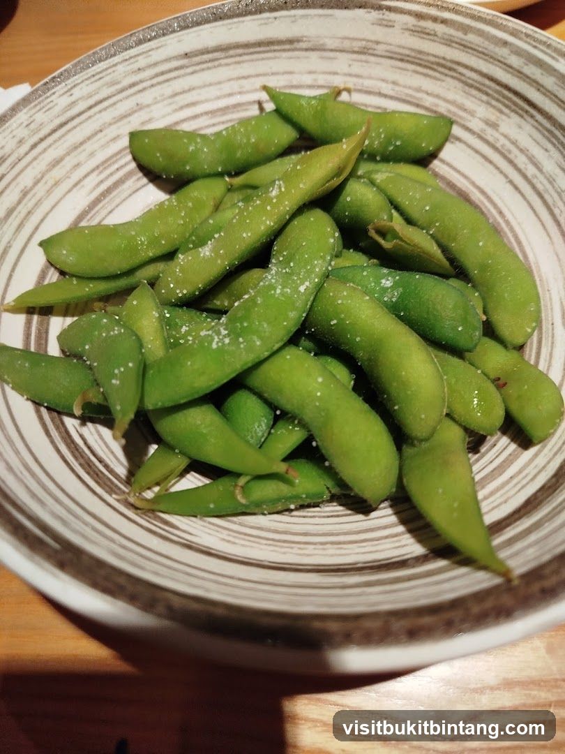 Edamame with Salt