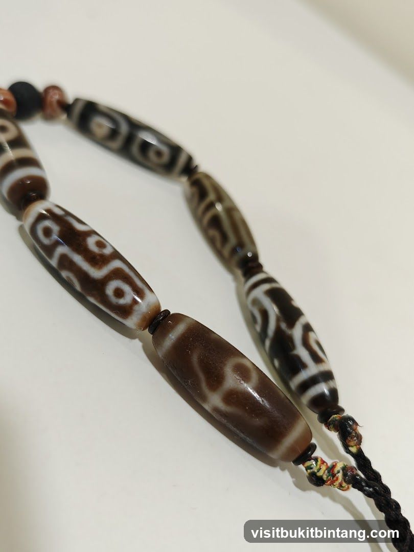 Tibetan Dzi Beads Bracelet