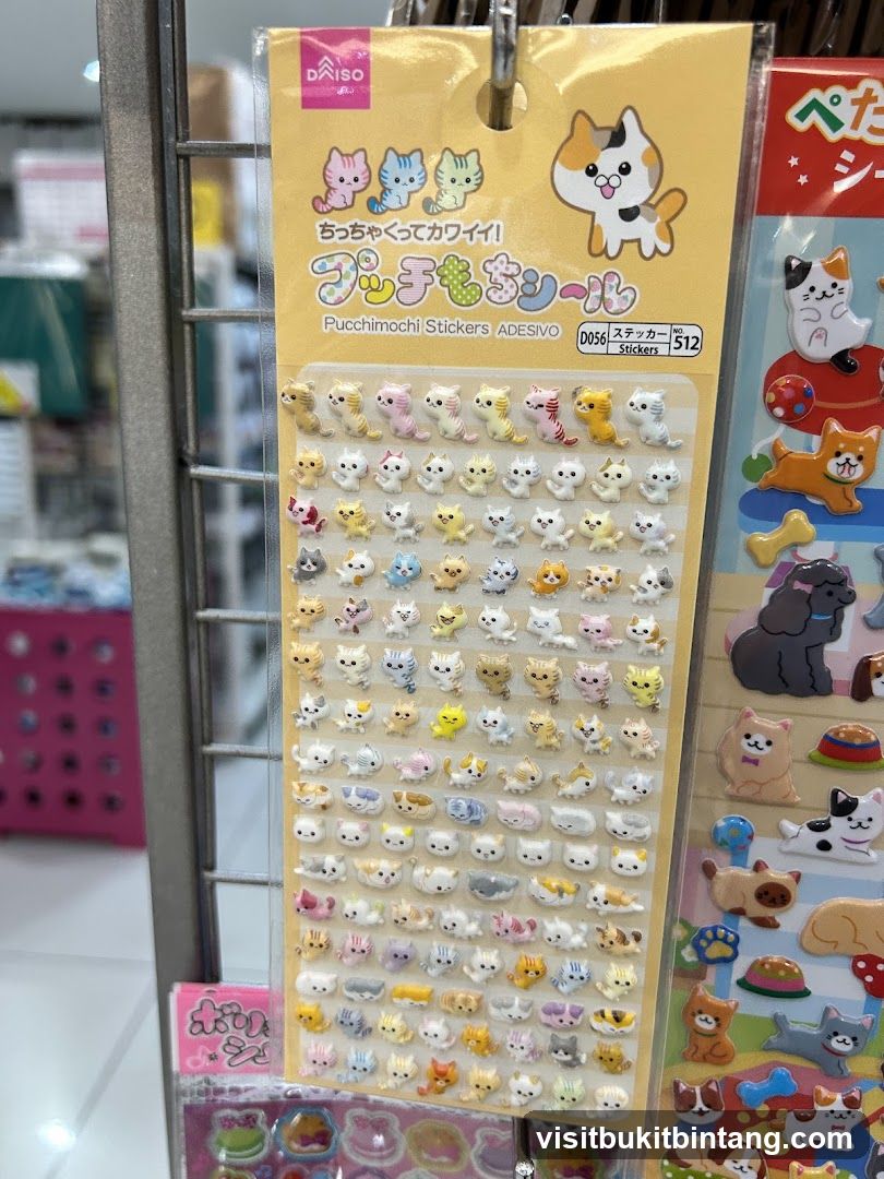 Cat Sticker Display