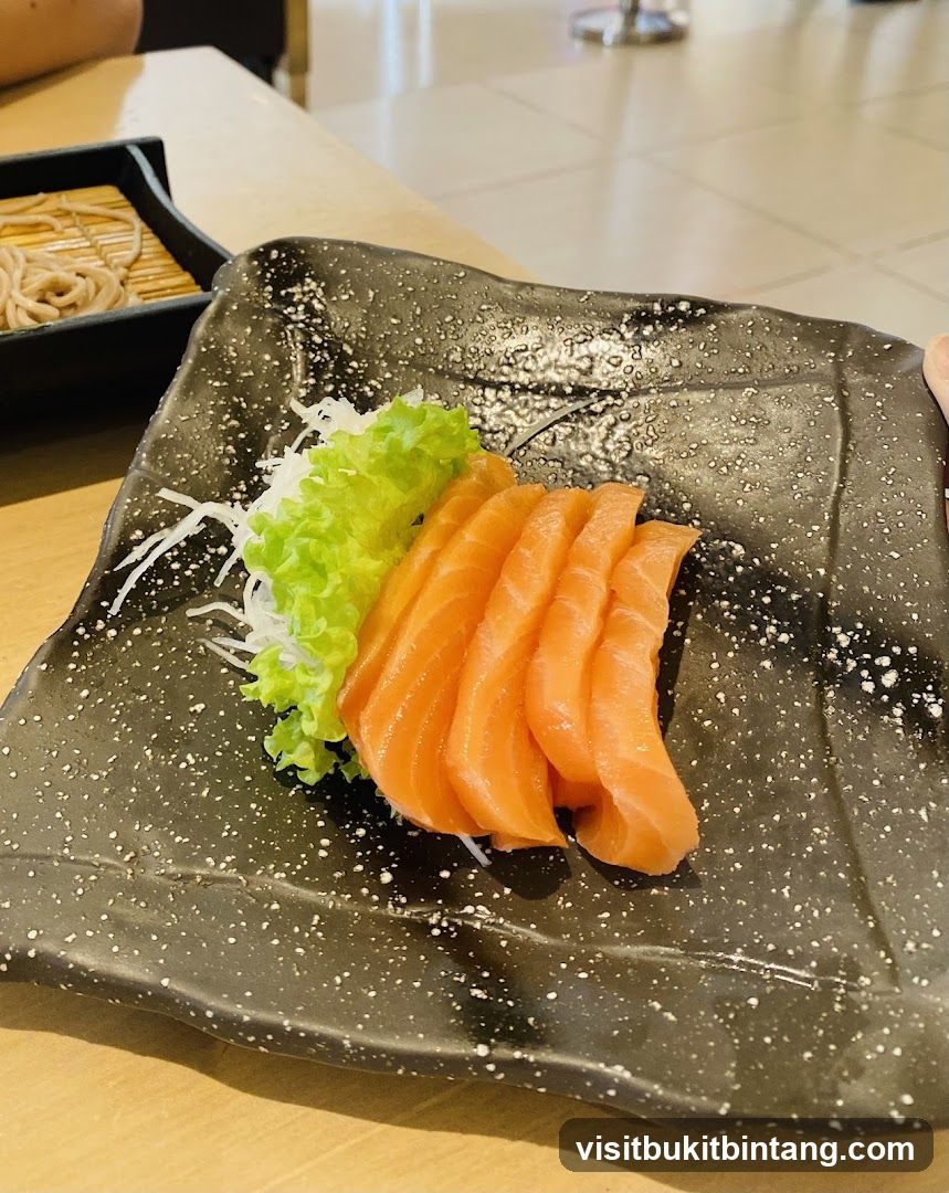 Salmon Sashimi