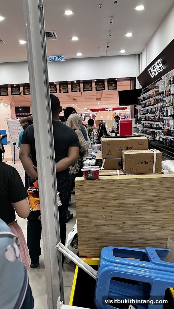 Checkout Line at a Store