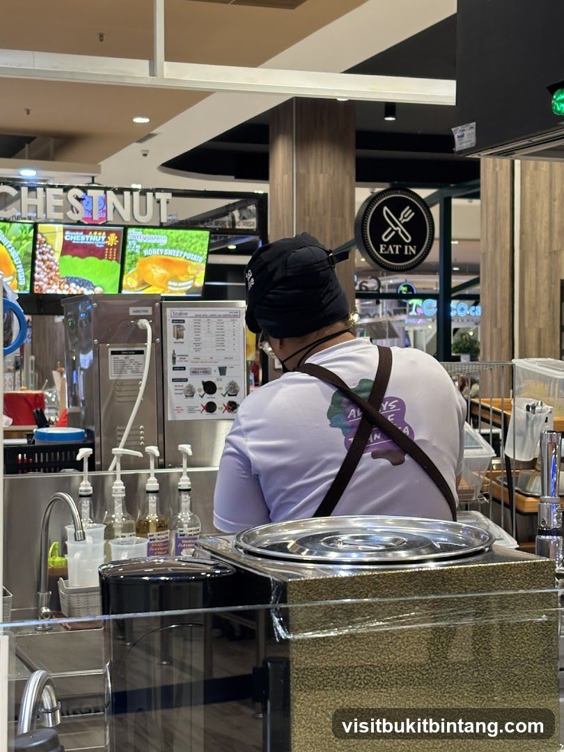 Dessert Shop Counter