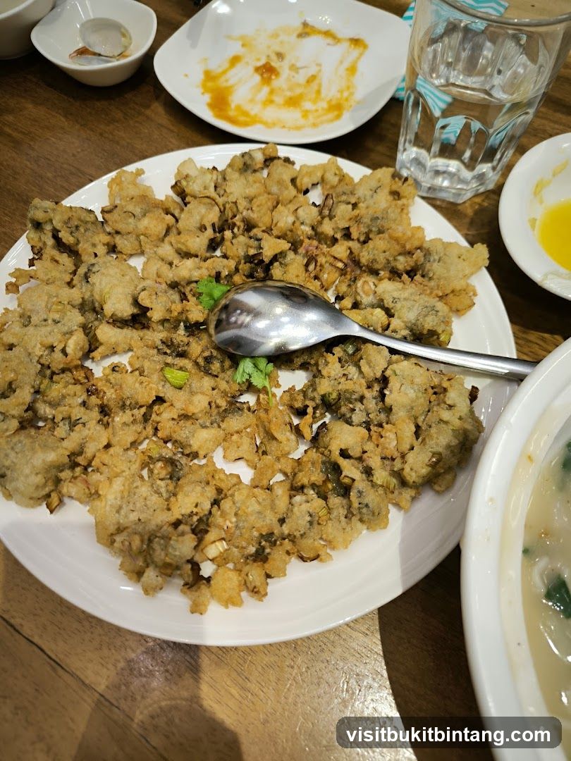 Fried Oysters with Scallions